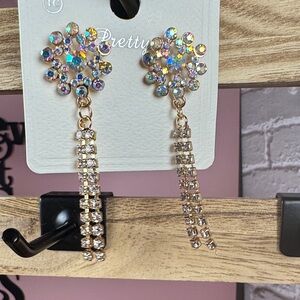 ePretty Multicolor Crystal Dangle Earrings